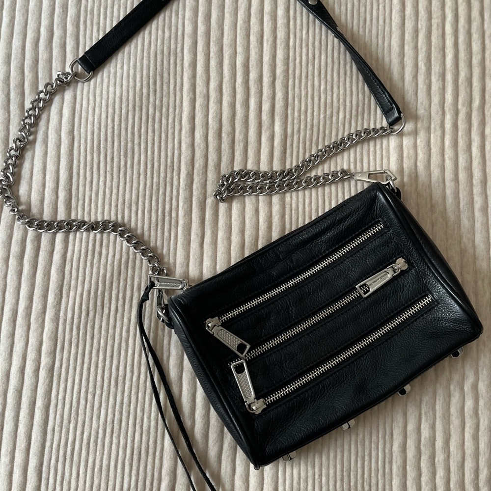 Rebecca Minkoff Black Leather Crossbody bag